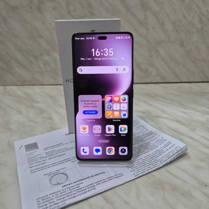 Telefon Honor Magic7 Lite 256gb 8gb Negru Cutie + Garantie Zeus 33611