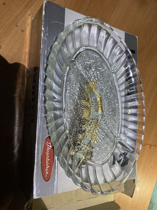 Тарелки стеклянные для восточных сладостей