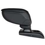 Cotiera BestAutoVest pentru Ford Fiesta 3 2008-> , rabatabila cu capac culisabil imbracat in piele eco, model ArmCik
