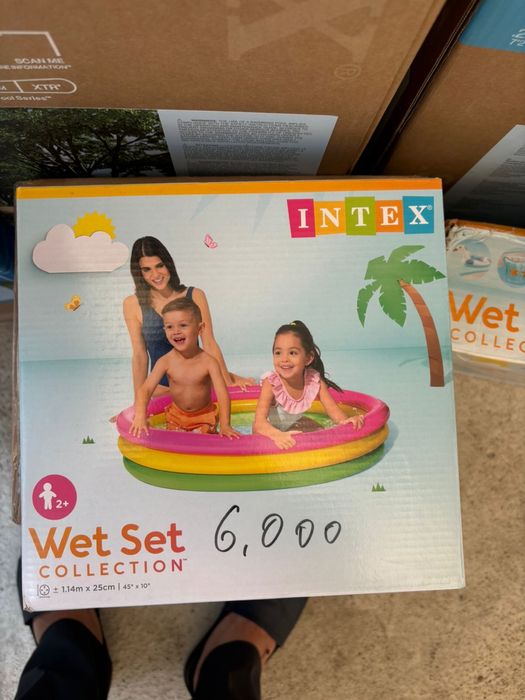 НОВЫЕ Бассейны Каркасные Круглые Надувные Для семьи для детей