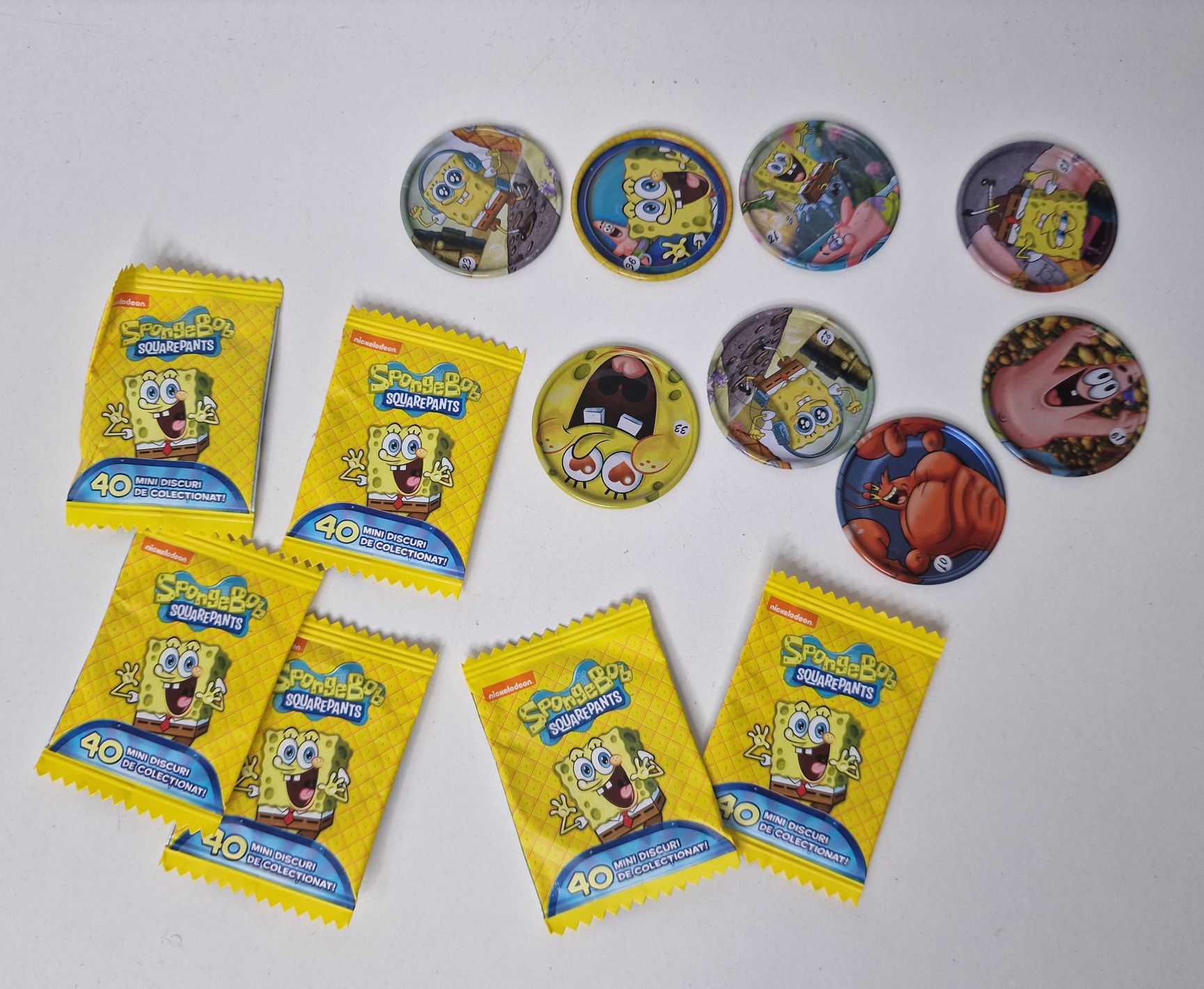 Colectie Spongebob jetoane/spinnere