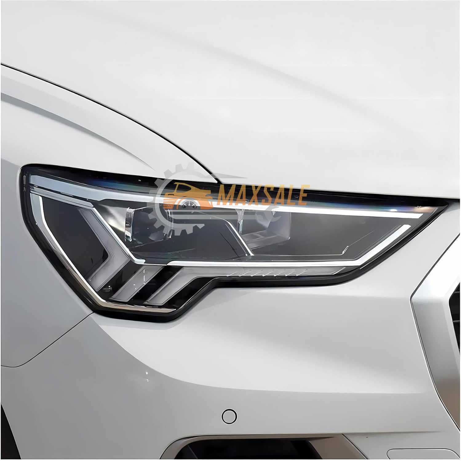 Капаци фарове Audi Q3 (19-22) фар ауди кю3 комплект стъкло джип