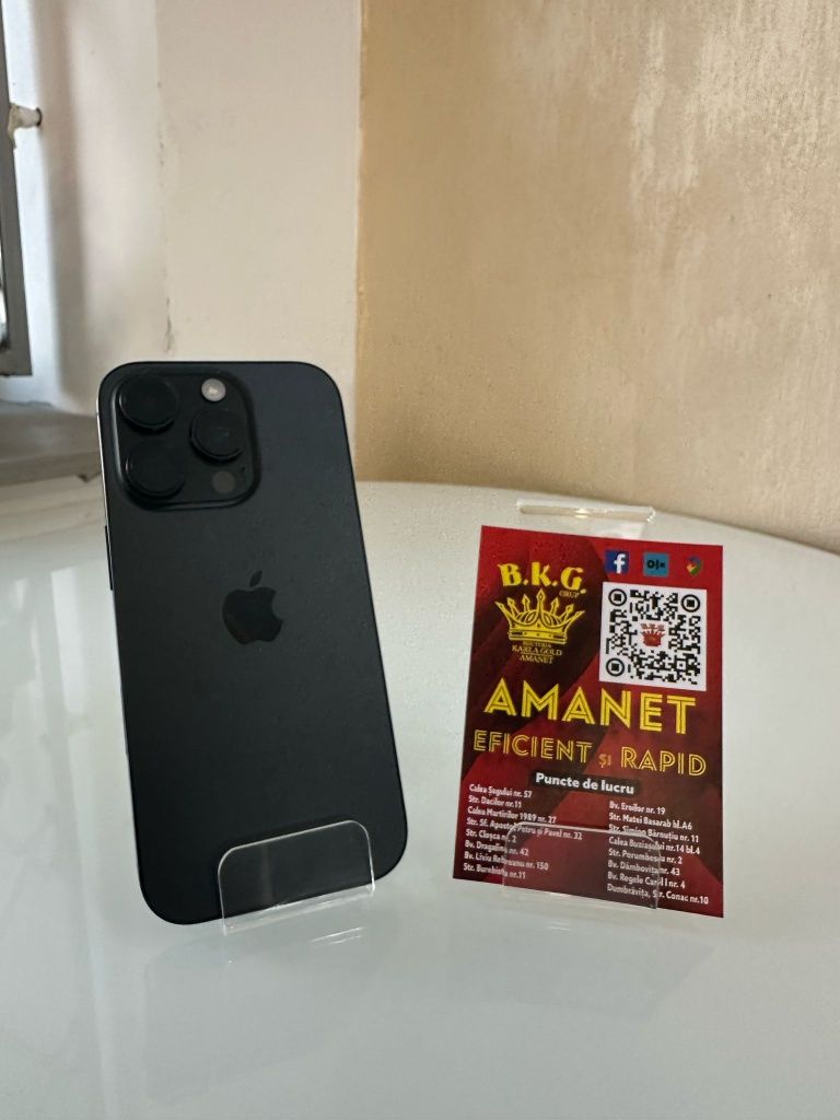 Iphone 16 Pro 128gb Amanet BKG