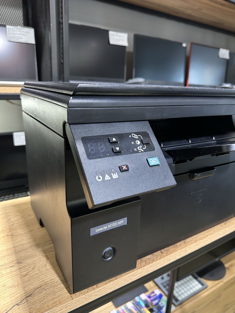 Принтер МФУ, HP LaserJet M1132 MFP, лазерный, черно-белый, 10079/А10