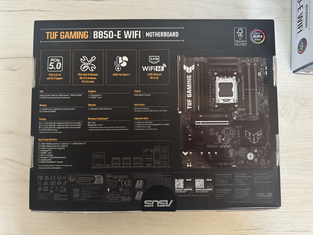 Asus TUF Gaming B850E Wifi7
