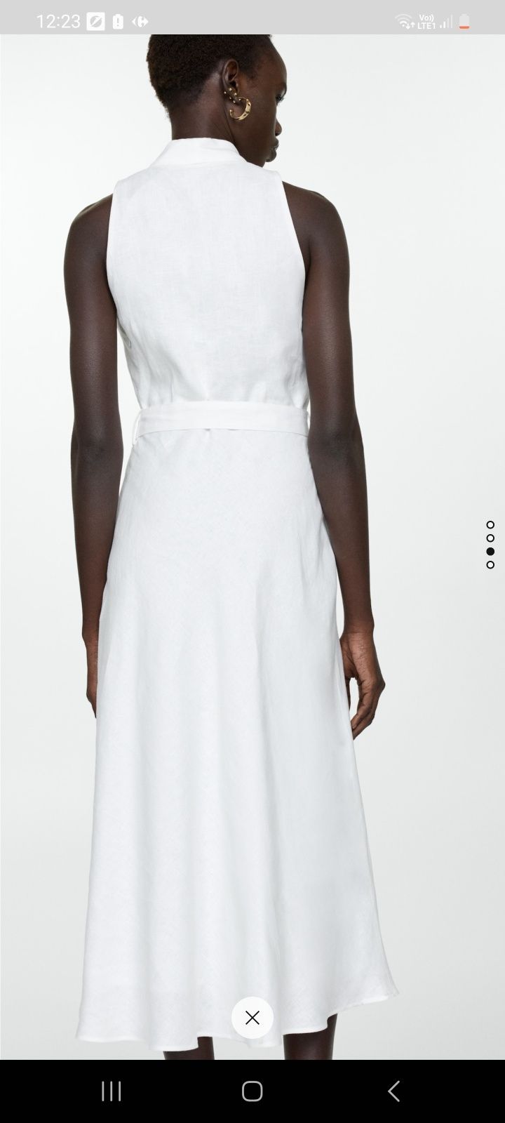 Rochie Mango de in, are curea, mărimea M