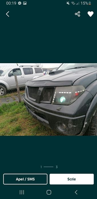 Far faruri tuning nissan navara d40