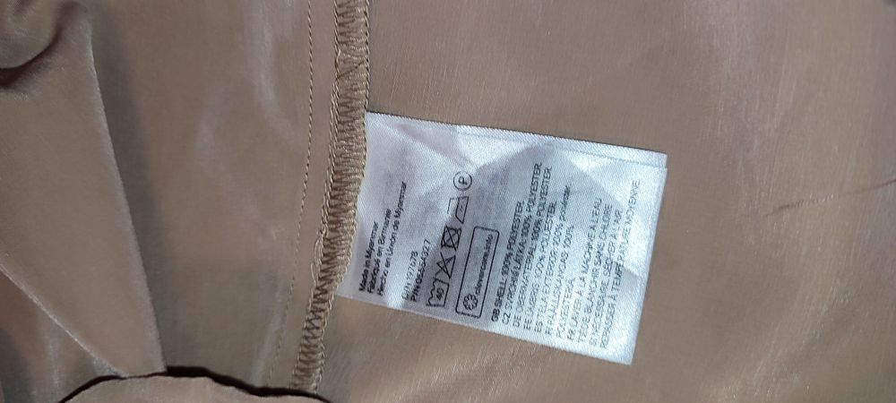 Trench H&M, vâscoză, mărime XS, model actual,nou cu eticheta