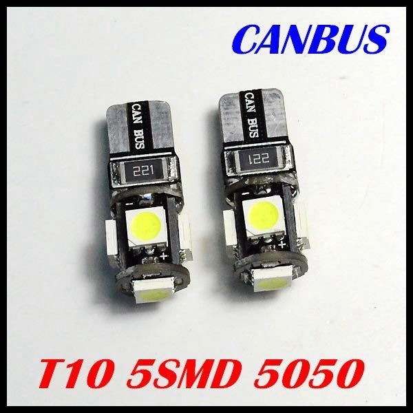 Дневни светлини Т10 w5w canbus samsung led лед авто крушки за габарити