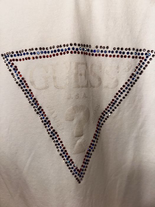 Бяла Тениска Guess