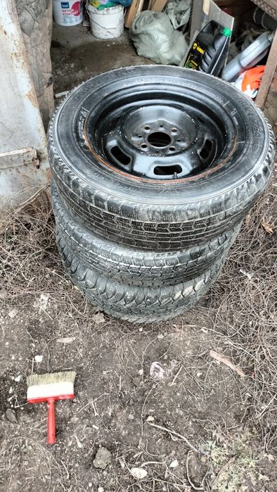 Резина с дисками с разной маркой на 13