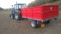 Vând tractor Farmtrac 4x4 46 cp.