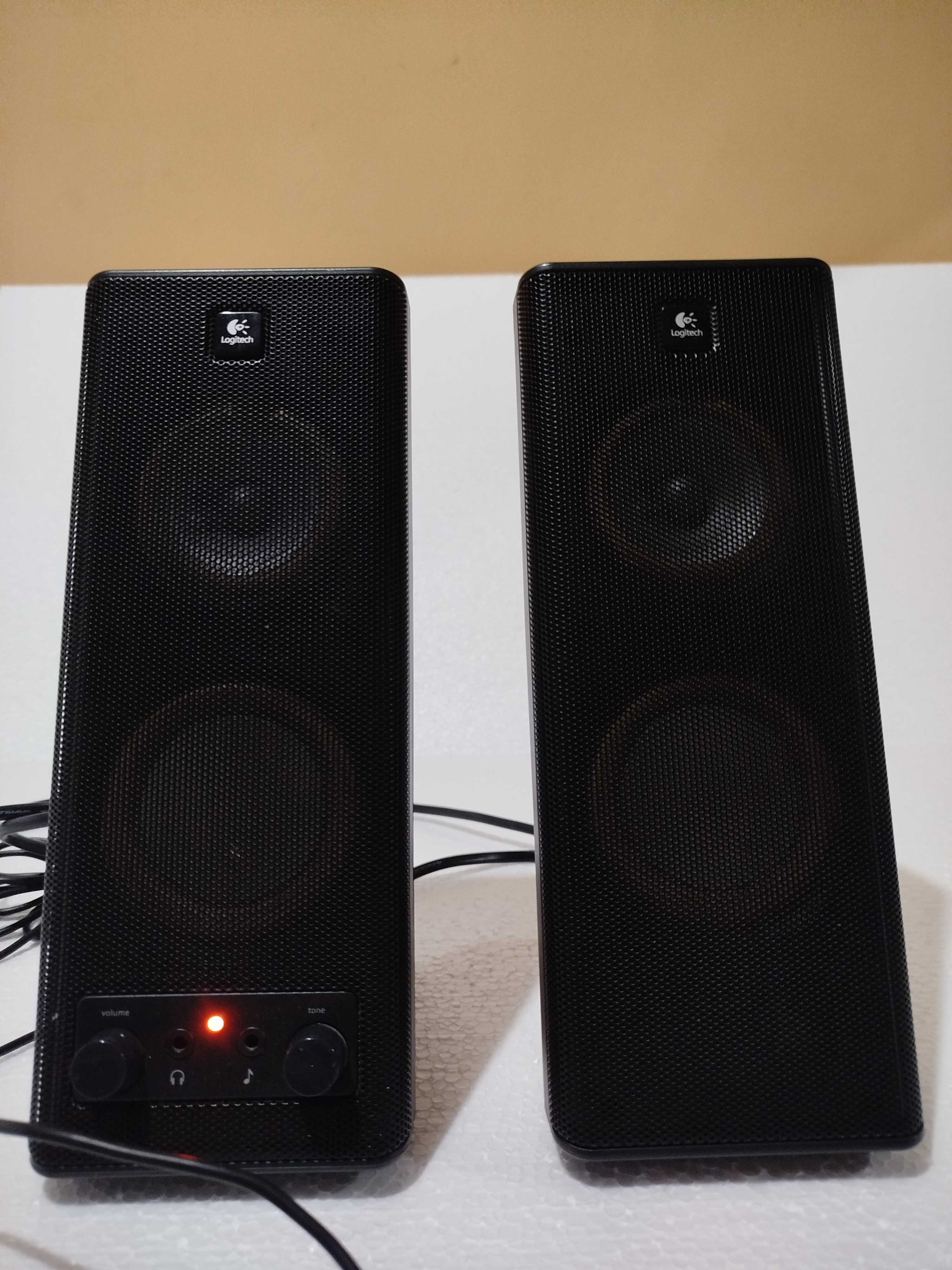 Boxe 2.0 Logitech active, Model: PID A236, in stare perfecta!