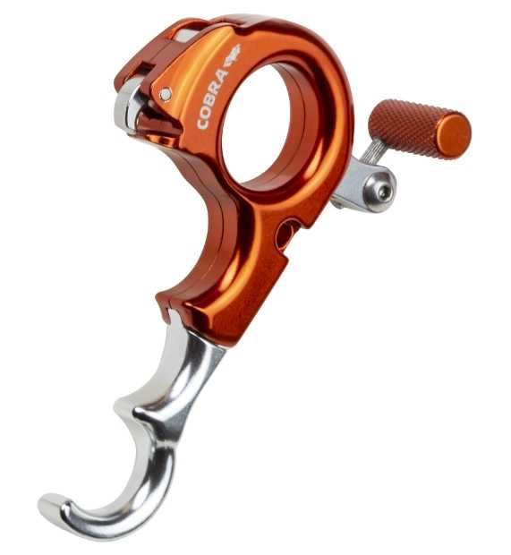 Release arc compound Cobra Harvester - thumb release & wrist lanyard