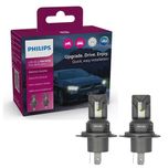 LED крушки предни фарове автомобил H19/H4, Philips Ultinon Access 2500