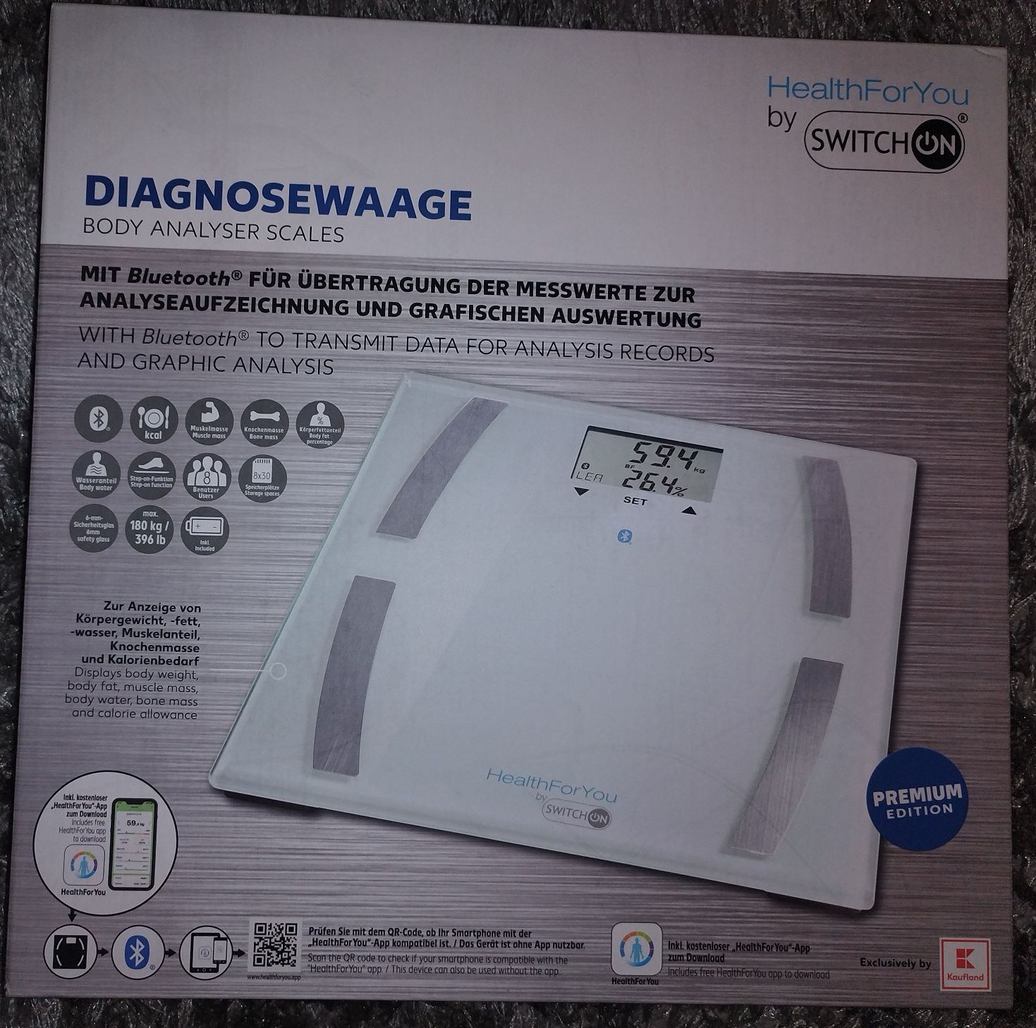 Cântar electronic de persoane, cu diagnoza