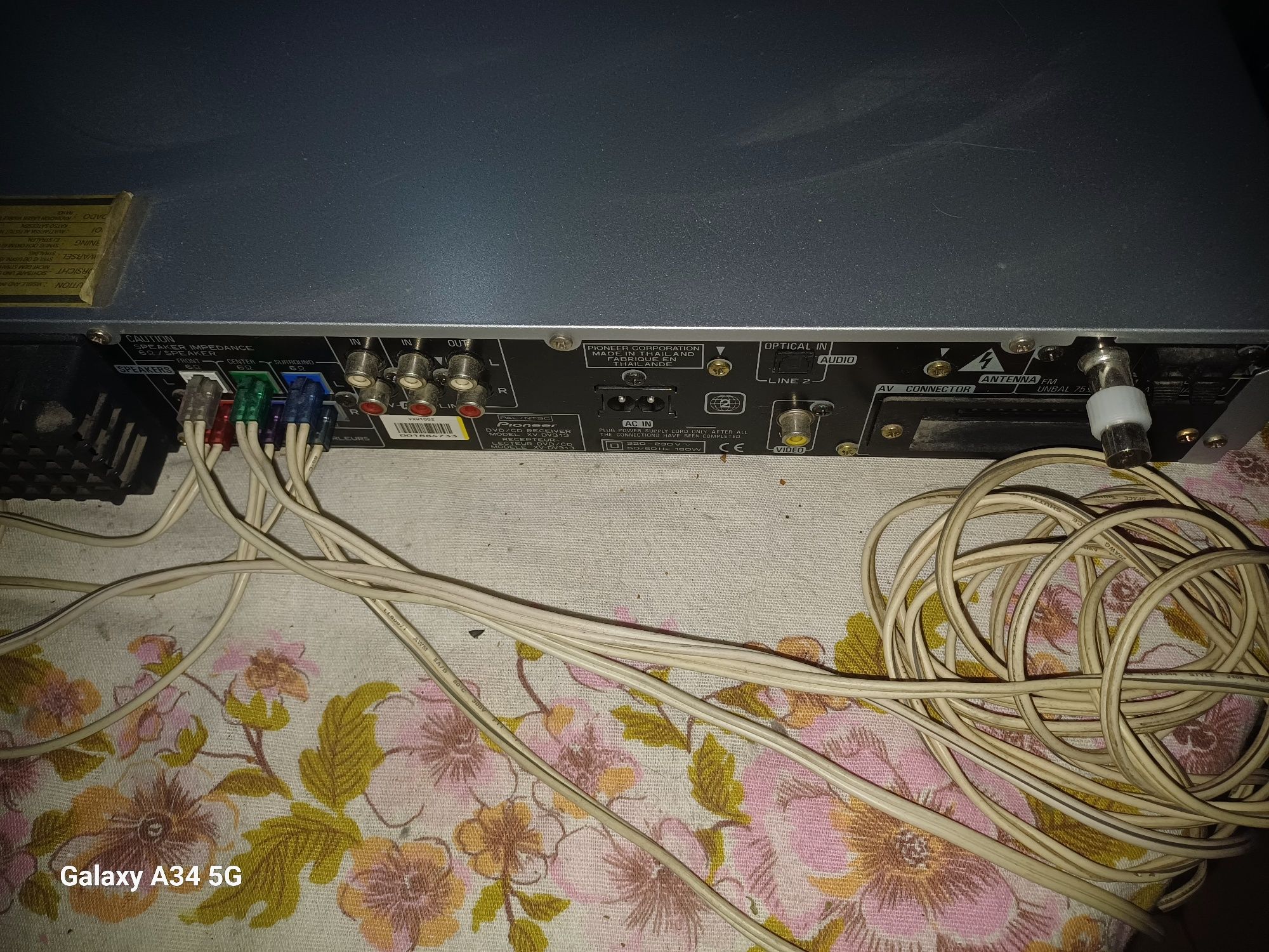 sistem 5.1 Pioneer  XV-DV313