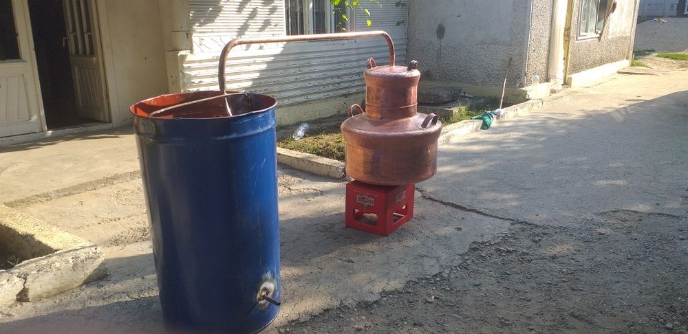 Vand cazan de țuică la 120 de Litri cu fundul de 4 mm