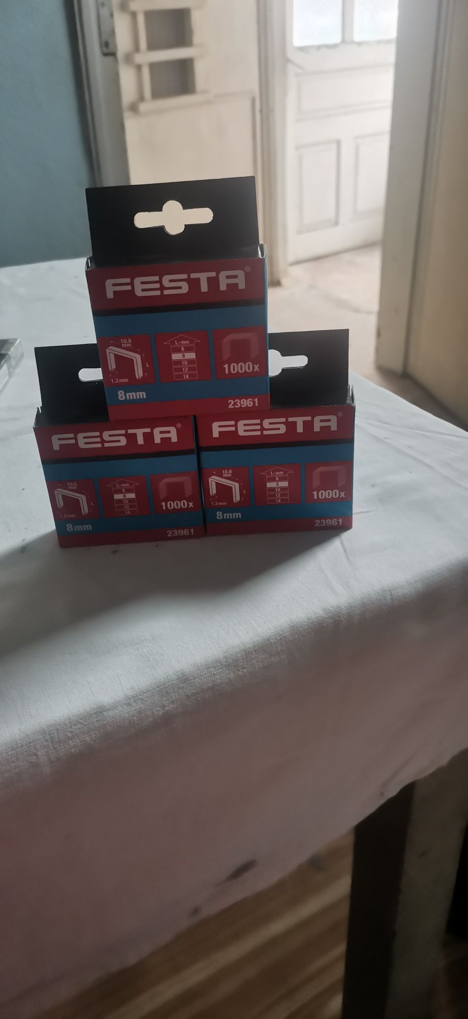 Телбод за такер FESTA 8 мм.