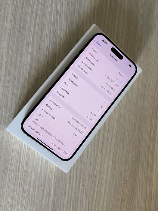 Iphone 15 Pro Max 1TB Neverlock FullBox