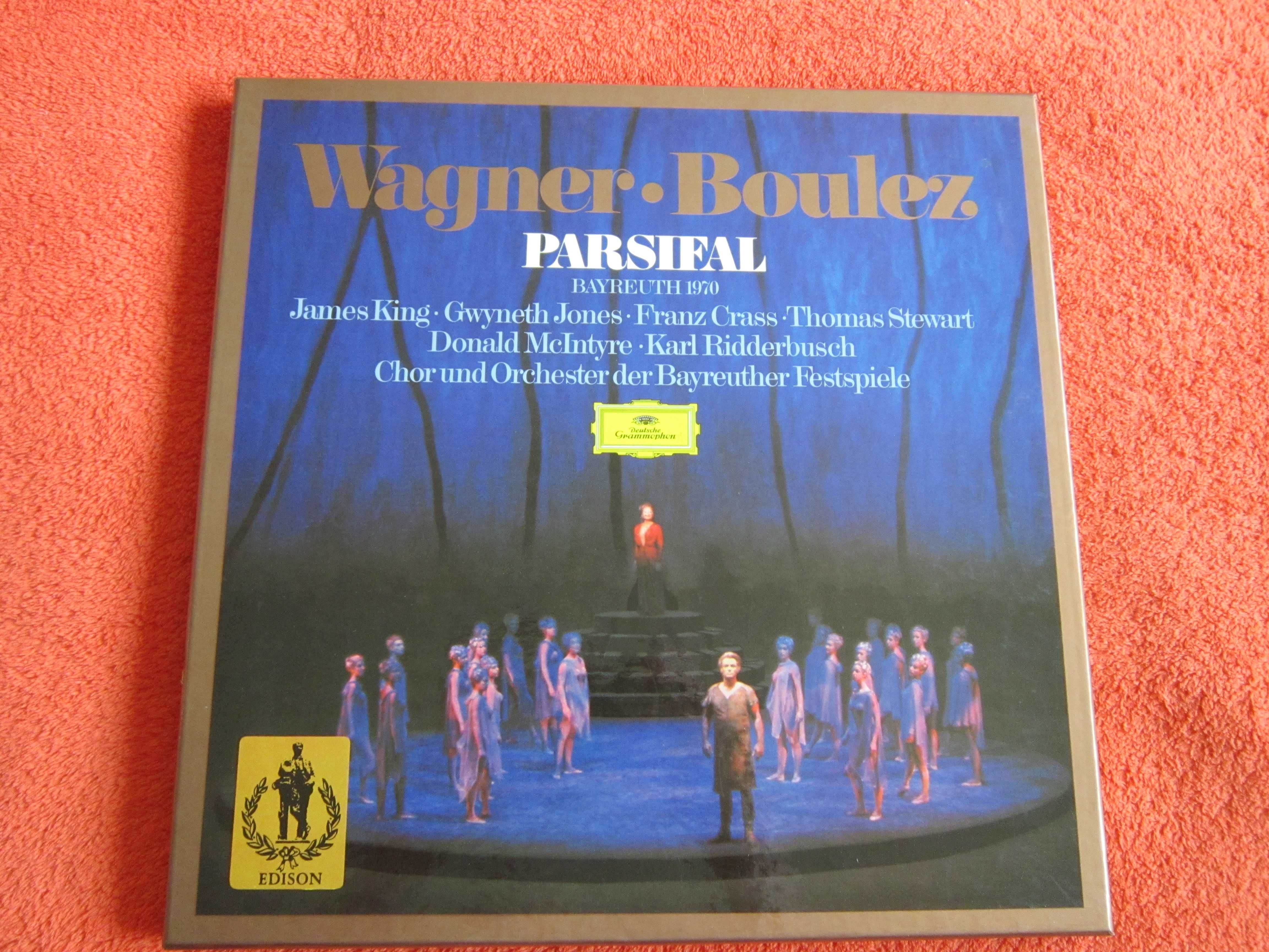 rar  Wagner -Parsifal dir. Pierre Boulez  Bayreuth 1970 boxset 5LP