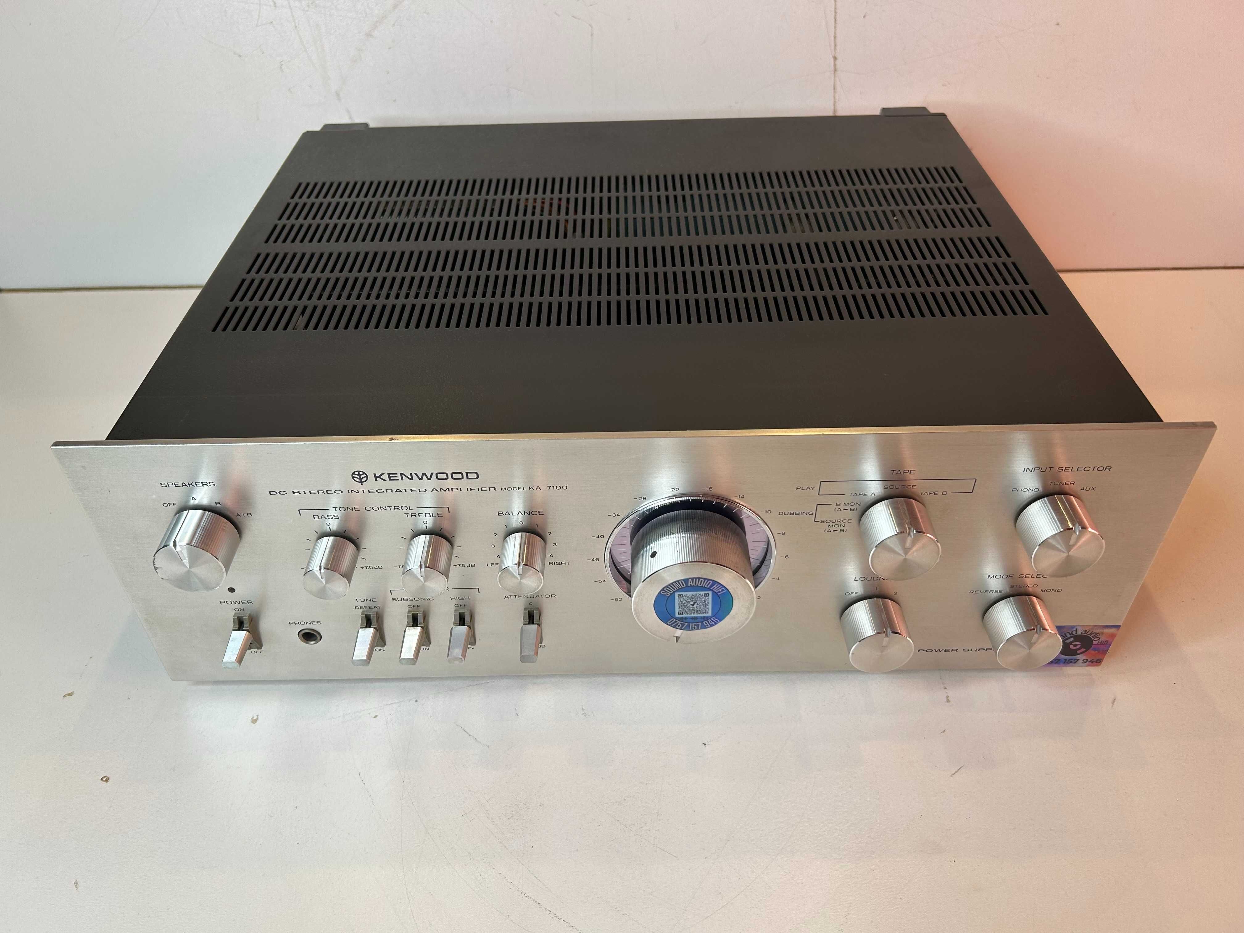 Vand amplificator Kenwood KA-7100 Vintage