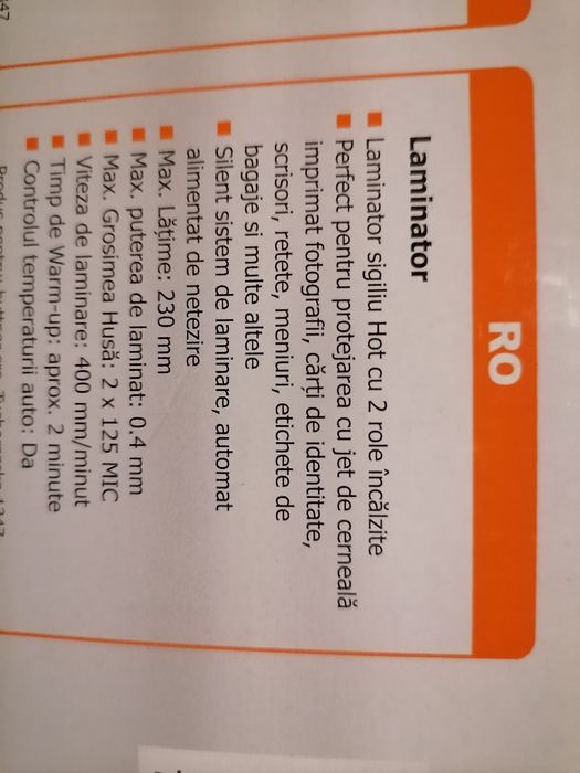 Laminator Photo Profesional