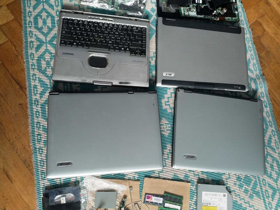 Lot piese laptop acer asus hp compaq averatec,rami,tastaturi,placi etc