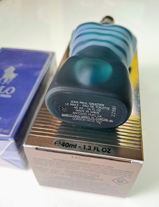 Parfum 100% original POLO Blue + Jean Paul Gaultier le male