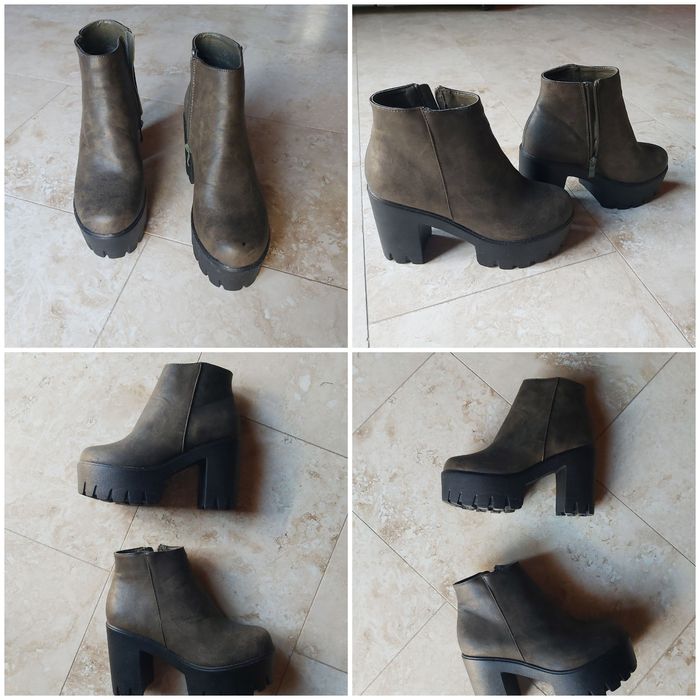 Încălțăminte dama din piele naturală, mărimea 36,37