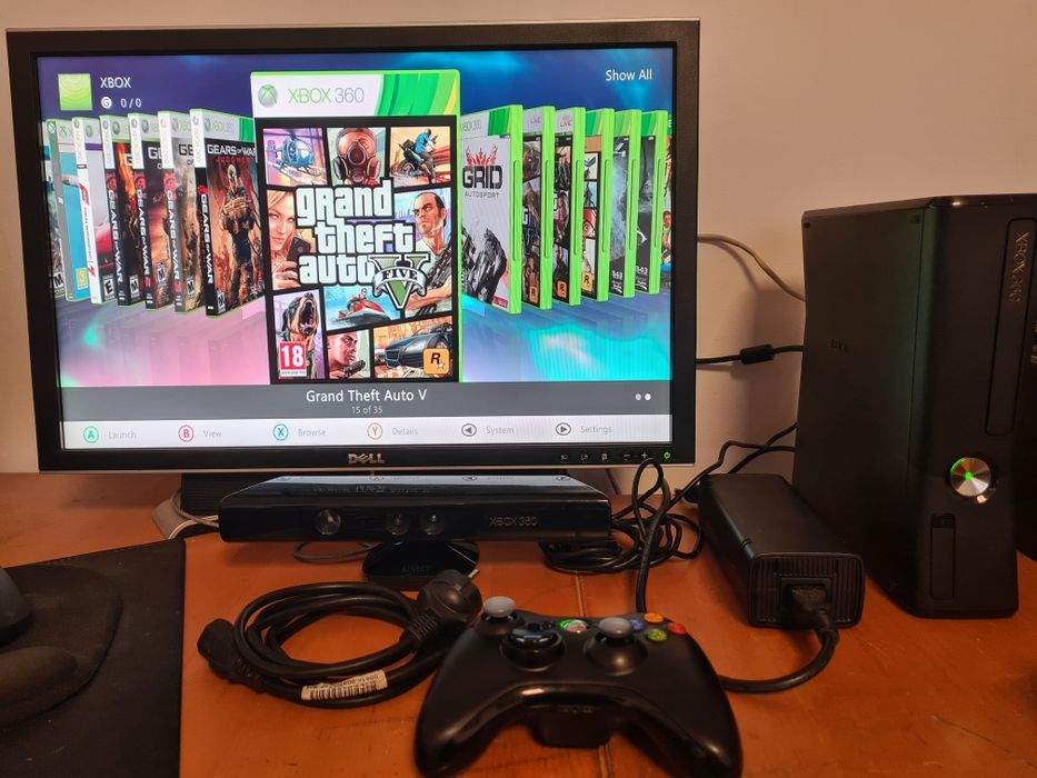 XBOX 360 Slim Modat RGH3 + Kinect