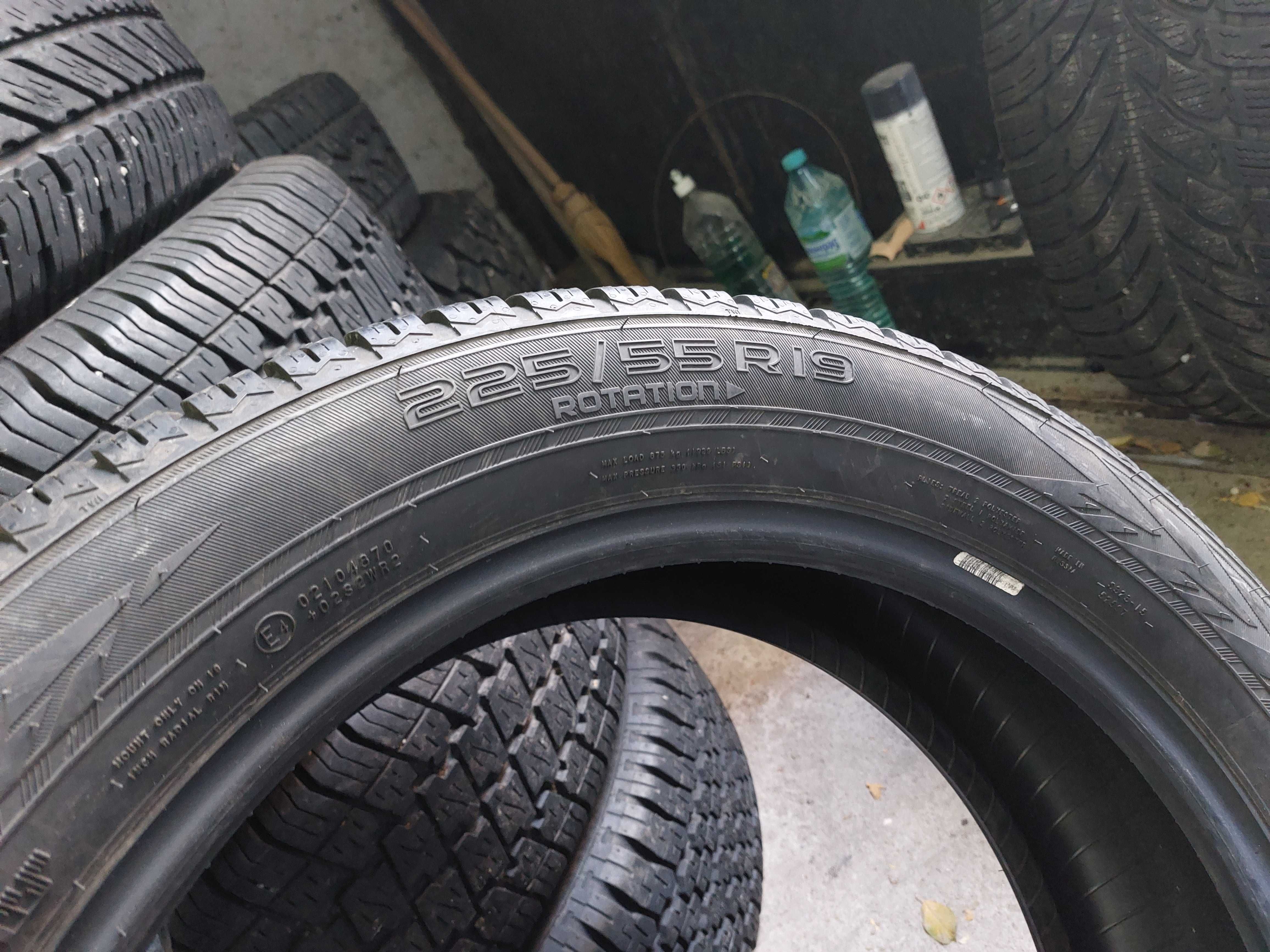 4бр.зимни NOKIAN 225/55/19 103V DOT 4320