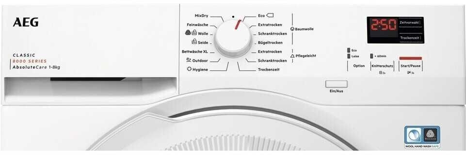 Сушилня с термопомпа AEG TR8C40688