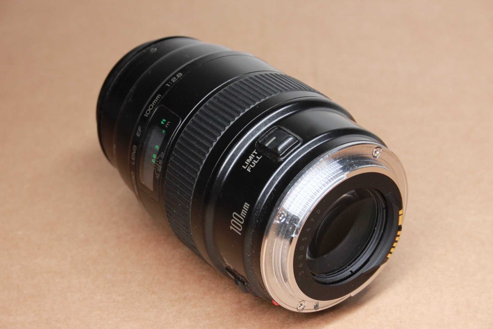 Obiectiv Canon 100mm f2,8 macro MK I