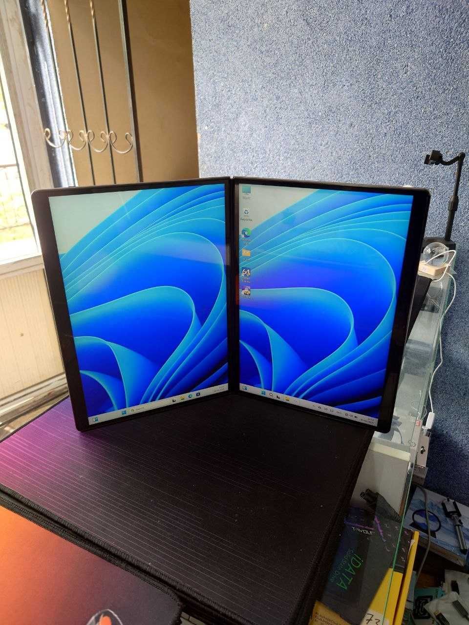 Dual Screen Laptop N100/RAM 16GB/SSD M2 1TB/Intel UHD/2.2K touchscreen