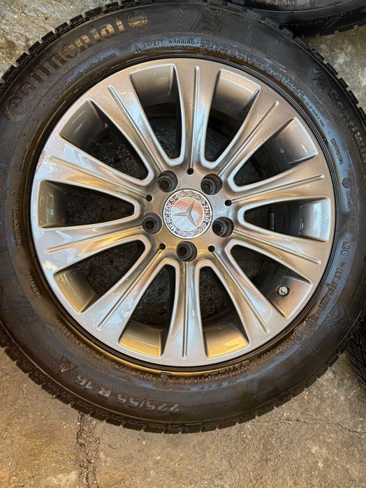 Vand jante originale Mercedes 16" 7j 5x112 et45 1500lei toate 4
