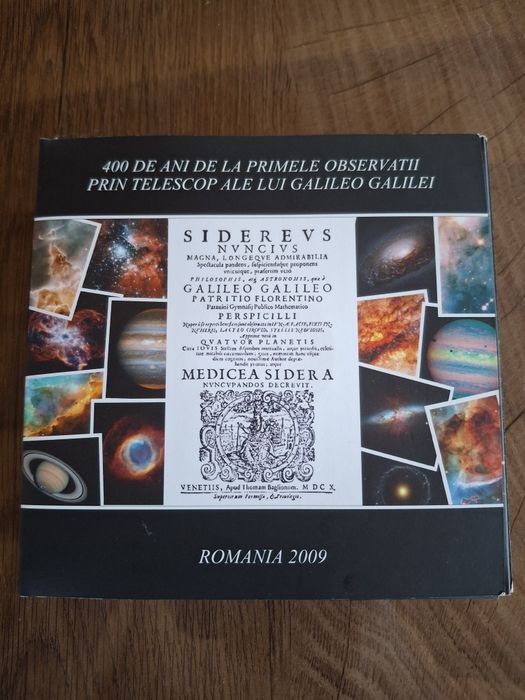 Monedă comemorativă România 2009 – argint 1 oz Proof – rar