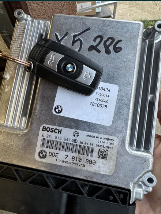 Ecu/ kit pornire bmw X5 E70 286hp 3.5/ calculator motor CAS