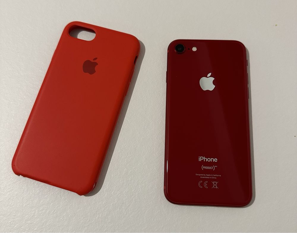 Apple iPhone 8, 256 GB, rosu