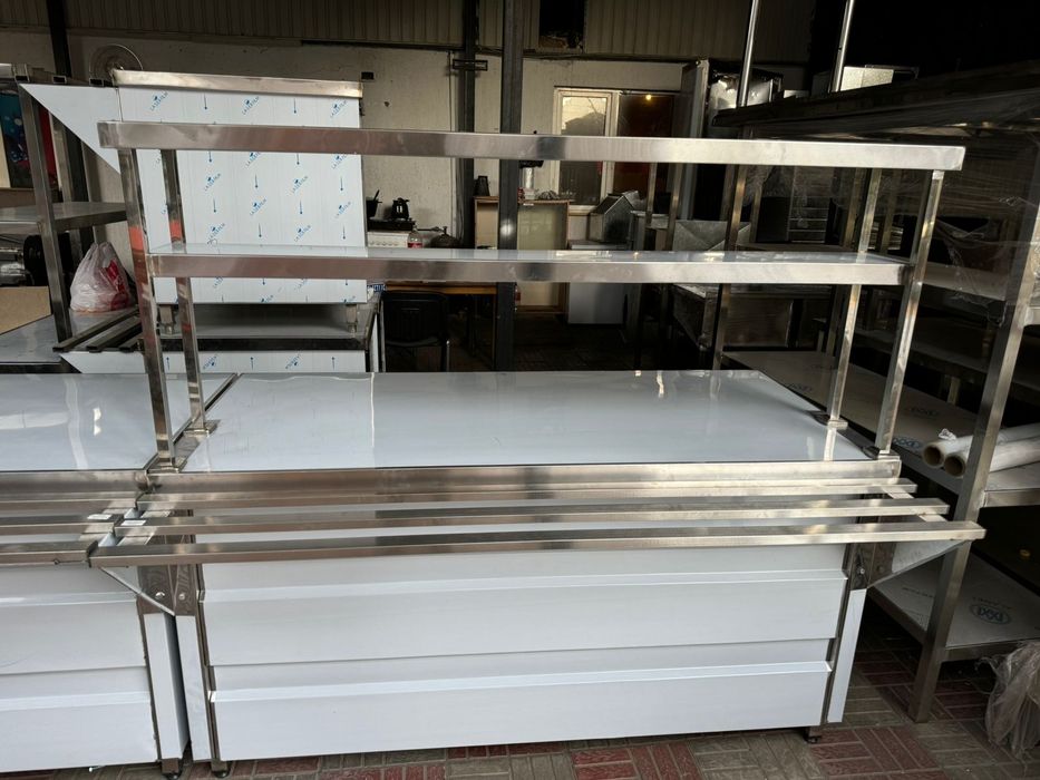 Линия раздачи горячей холодный мармит под заказ