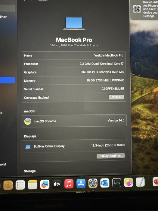 Apple MacBook Pro 16.2