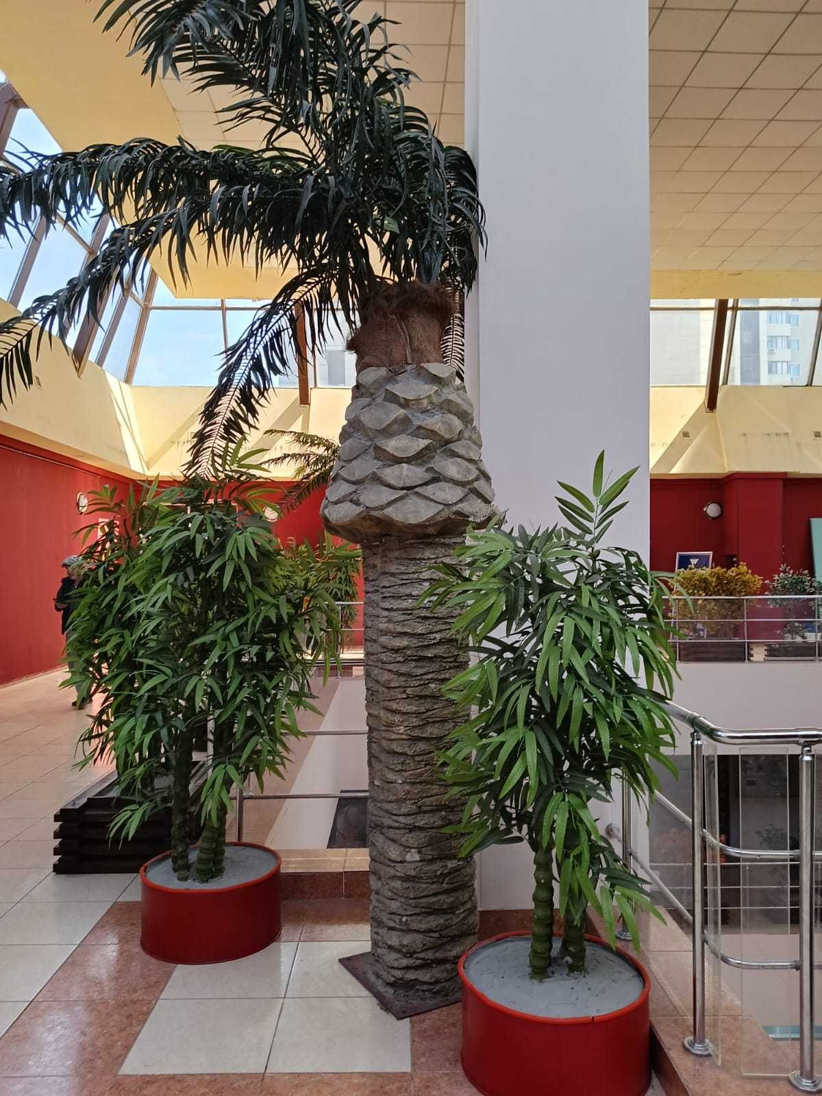 Искусственные пальмы и деревья