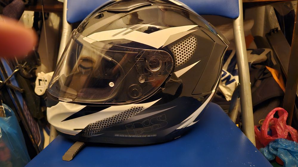 Casca moto iXS cu husa