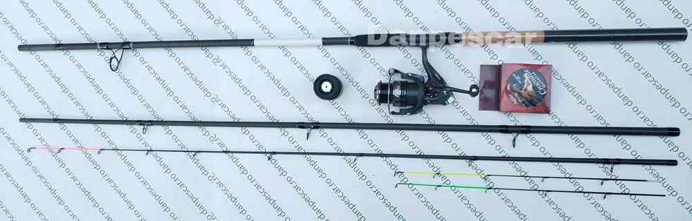 SET FEEDER Lanseta SENSE FEEDER 3,90m + Mulineta FL LF4000 + 150m fir