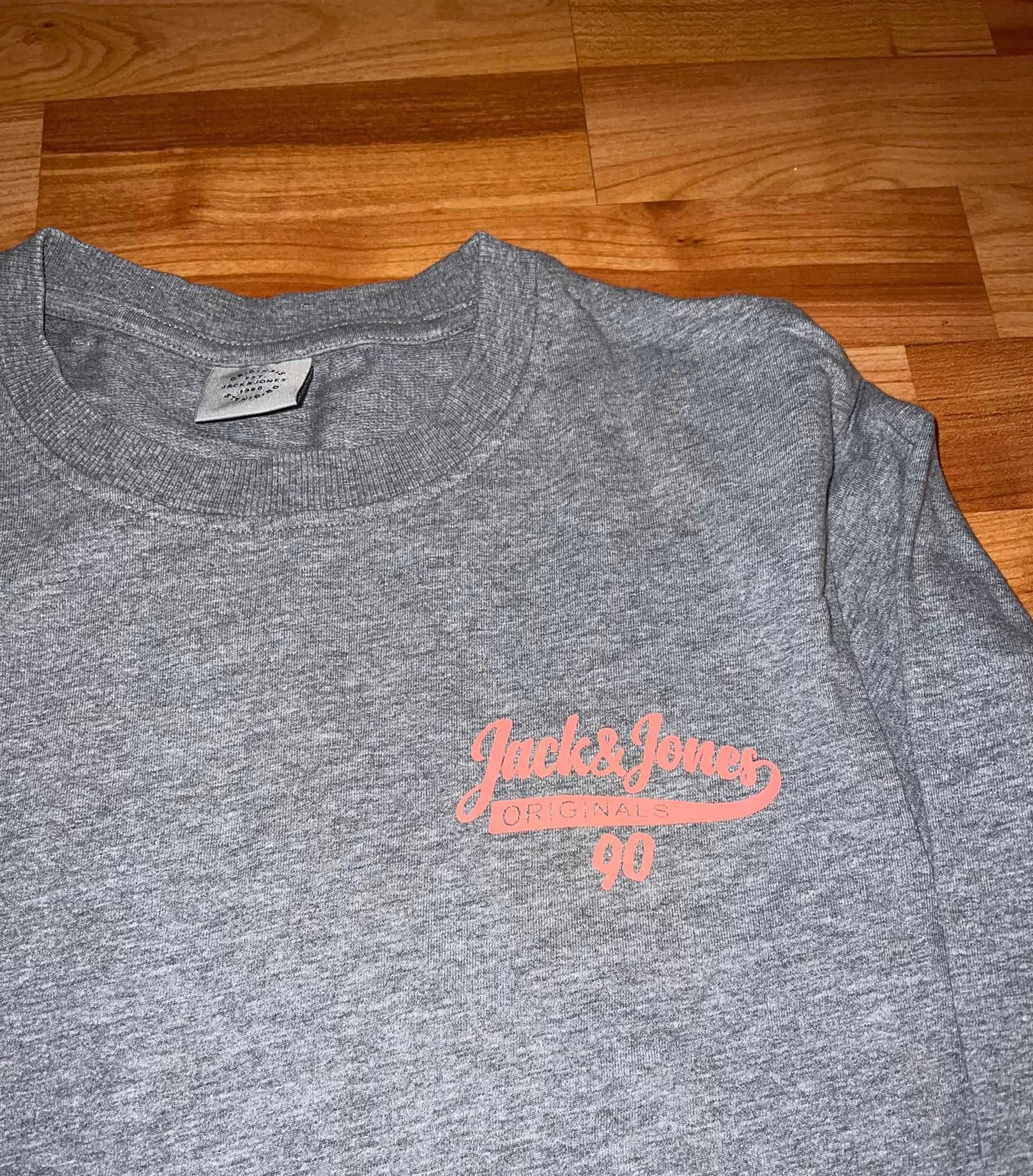 Bluza Jack&Jones gri pentru barbati