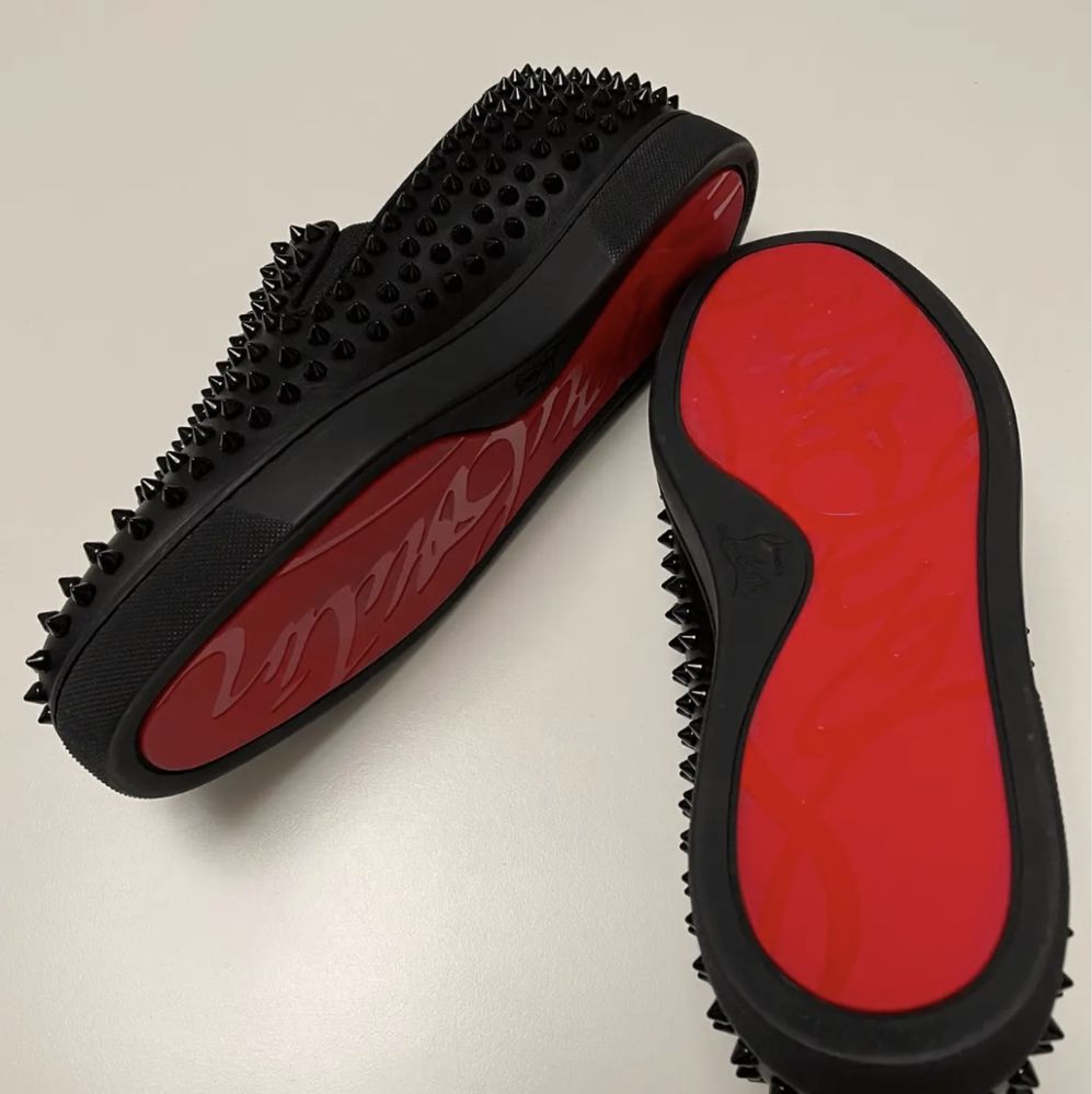 Sneakers Christian Louboutin roller boat,produs original.