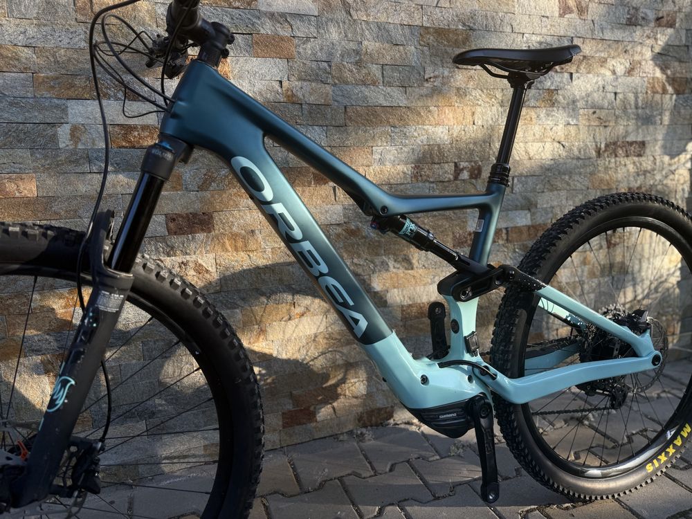 2022 Orbea Rise M20 Carbon - електрически карбонов МТБ байк (ebike)