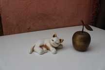 Pisica ceramica de colectie THUN originala Italia