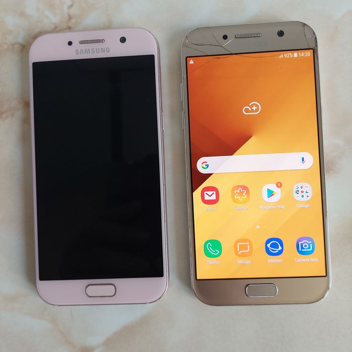 Vând două Samsung Galaxy A5 2017 [Rose și Gold] //poze reale
