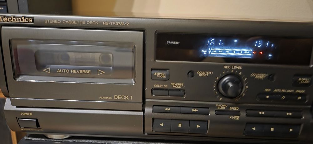 Technics RS-TR373 MK 2 stereo cassette deck,auto reverse
made i